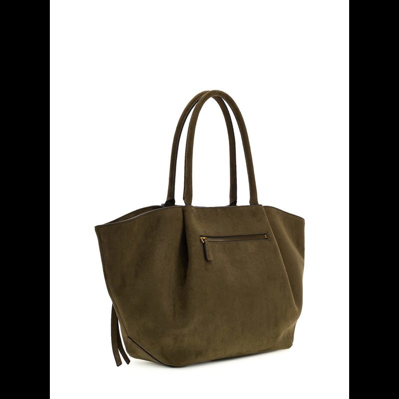Guess Shoppingväska Allegra Girlfrie Oliv Grön 2