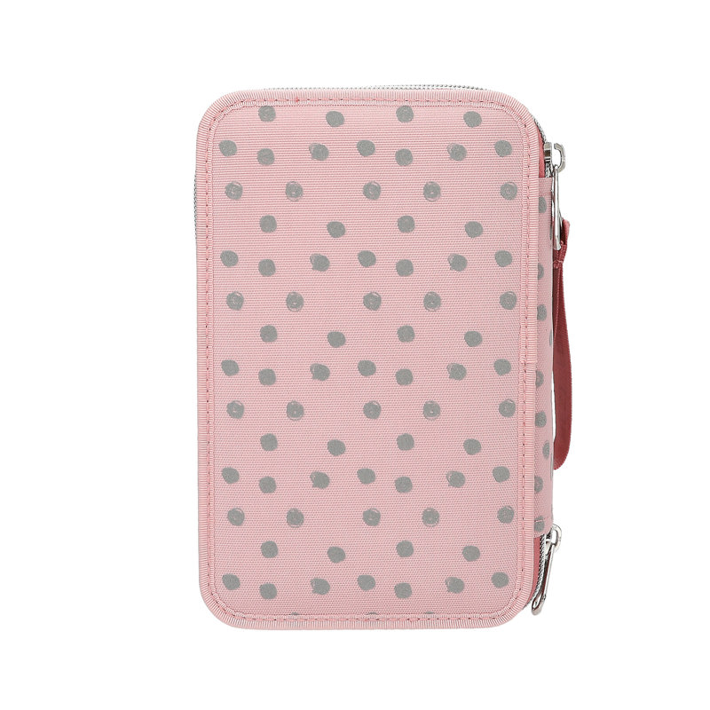 TOPModel Pennfodral 3-lagers Dots Delikat Rosa 3
