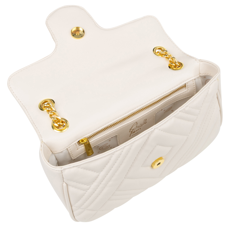 Gabriella G Firenze Skuldertaske Cindy Beige 5
