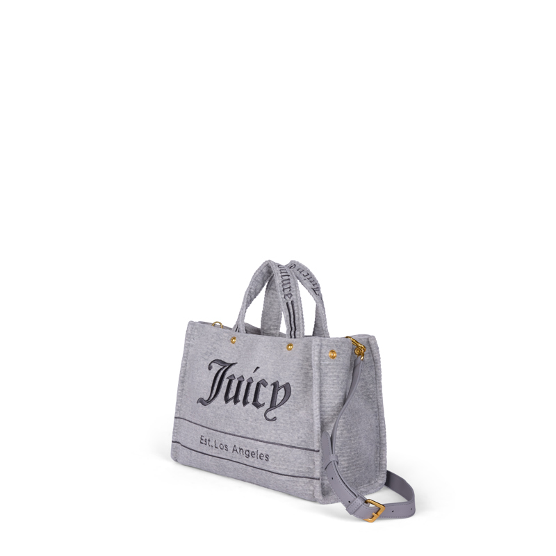 Juicy Couture Shopper Iris Velour  Grå 4