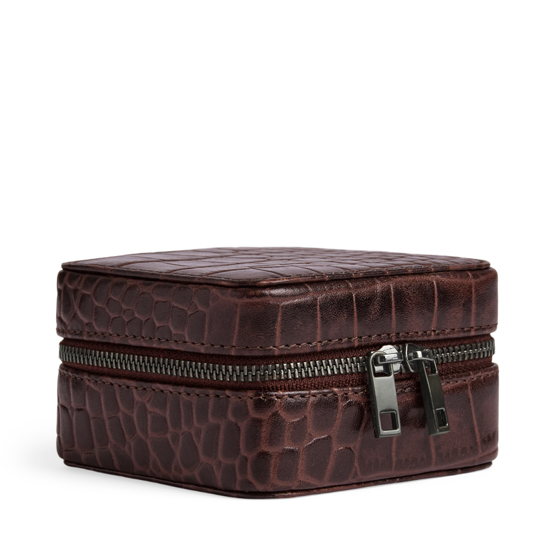 MARKBERG Smykkeskrin LelowMBG Croco Sort/Brun 3