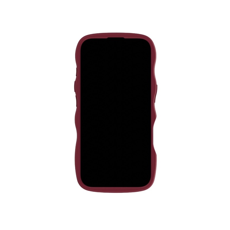Holdit Mobilcover Wavy Rød Iphone 15 Pro 4