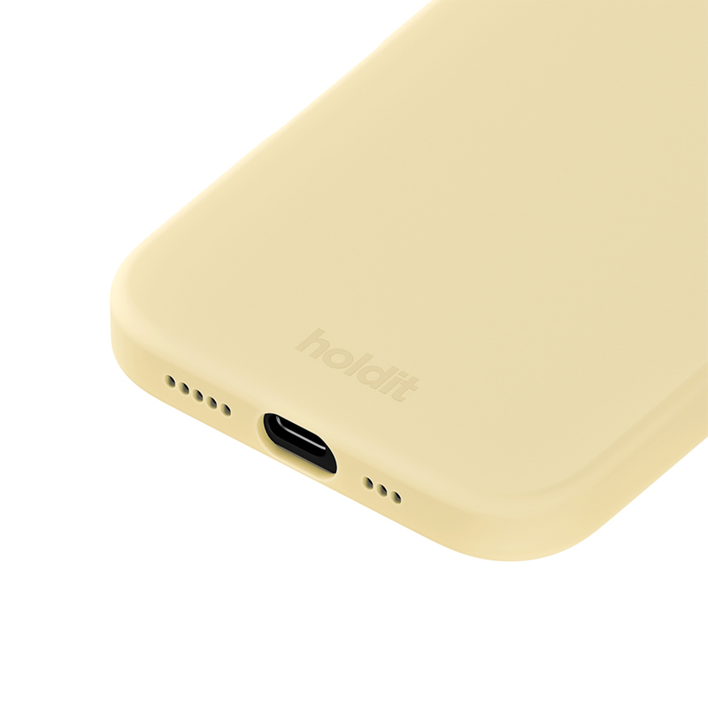 Holdit Mobilfodral Butter Yellow Ljusgul Iphone 16 3