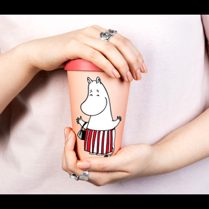 Nordic Buddies Takeaway mugg Mummimamma Persika alt image