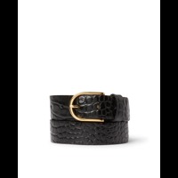 Saddler Damebælter Safira Sort/Croco 80 Cm 1