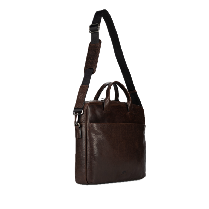 Jost Computertaske Glasgow 1 rum  Brun 13" 5