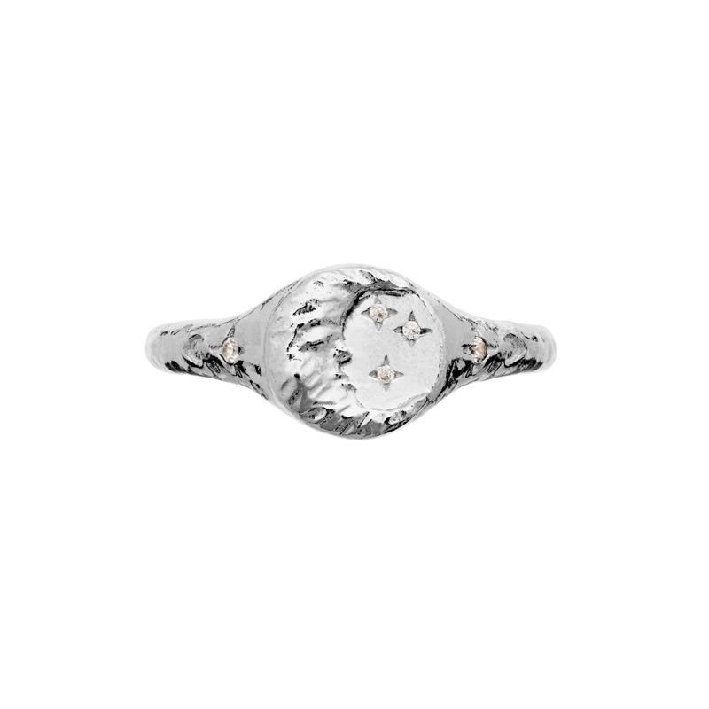 Maanesten Ring Magdalena Sølv Str. 51 2