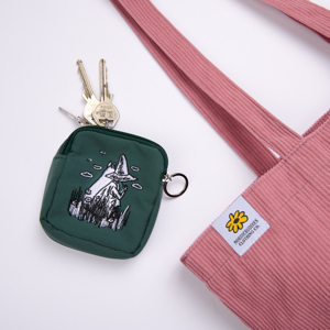 Nordic Buddies Mumin fyrkanting börs - SNUFKI m. grön alt image
