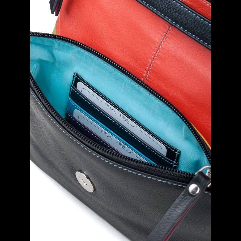 Pia Ries Crossbody Tropical Isoria Svart 8