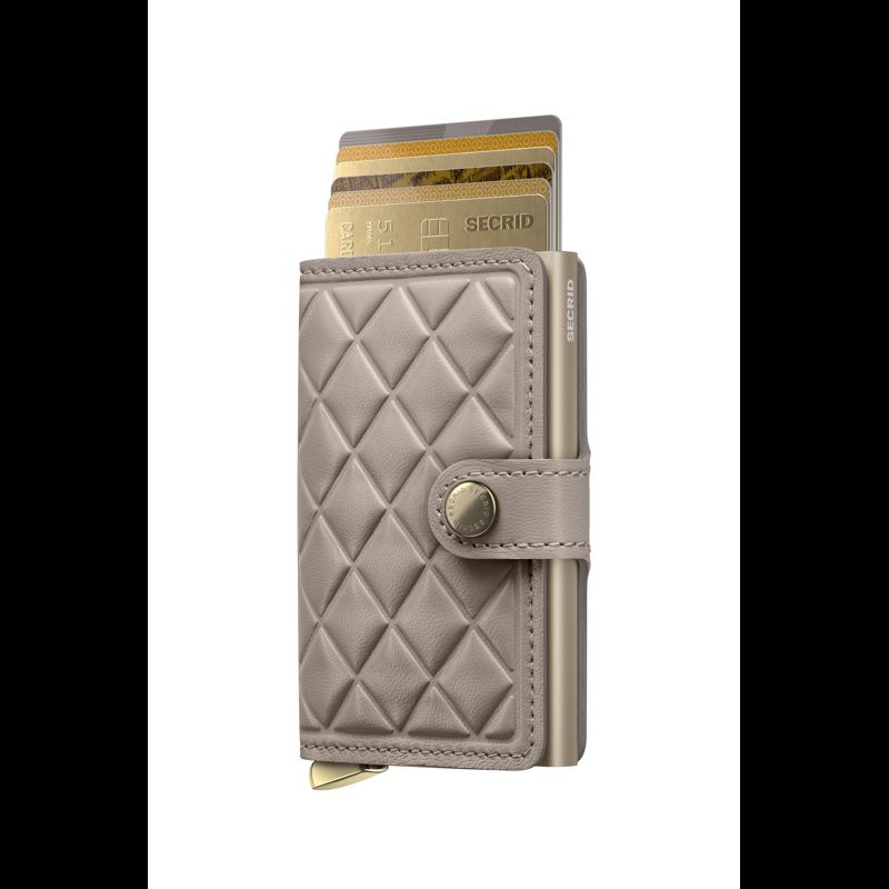 Secrid Korthållare Mini Wallet Emboss Vit 1