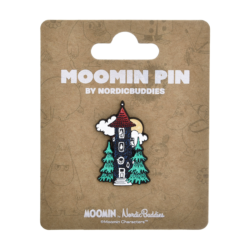 Nordic Buddies Broche Pin Mumihuset Flere farver