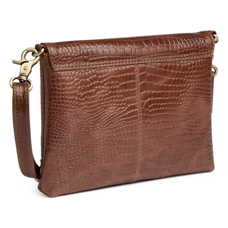 Depeche Clutch Cognac 2