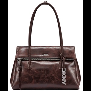 DKNY Skuldertaske Rivington LG Brun/brun