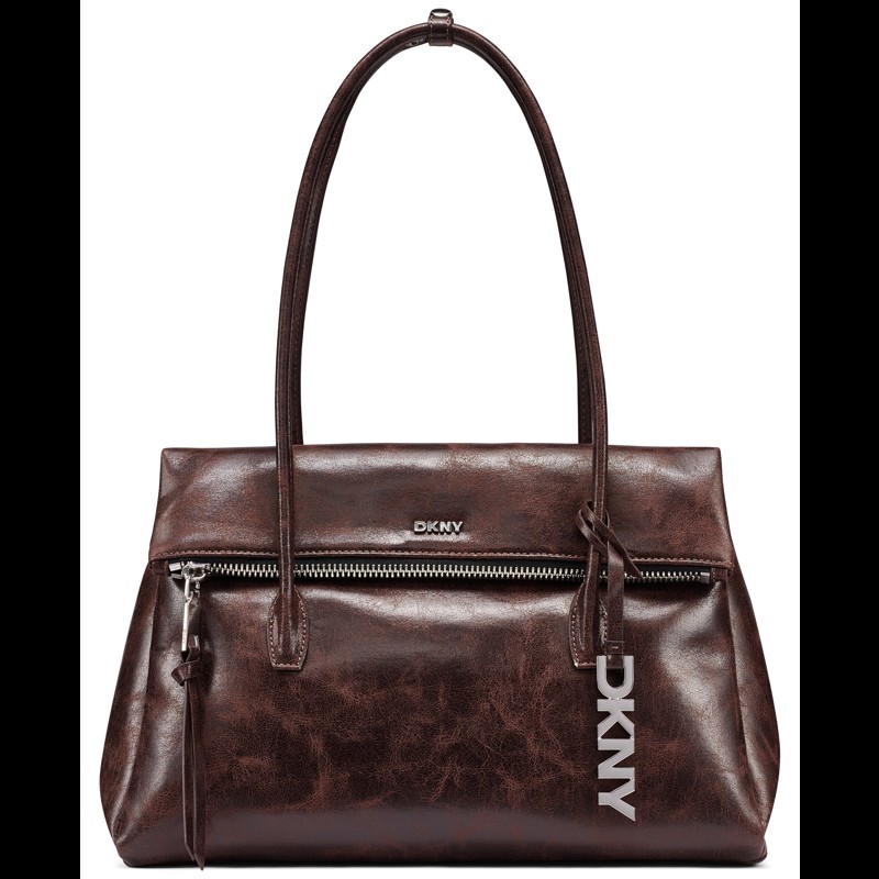 DKNY Skuldertaske Rivington LG Brun/brun 1