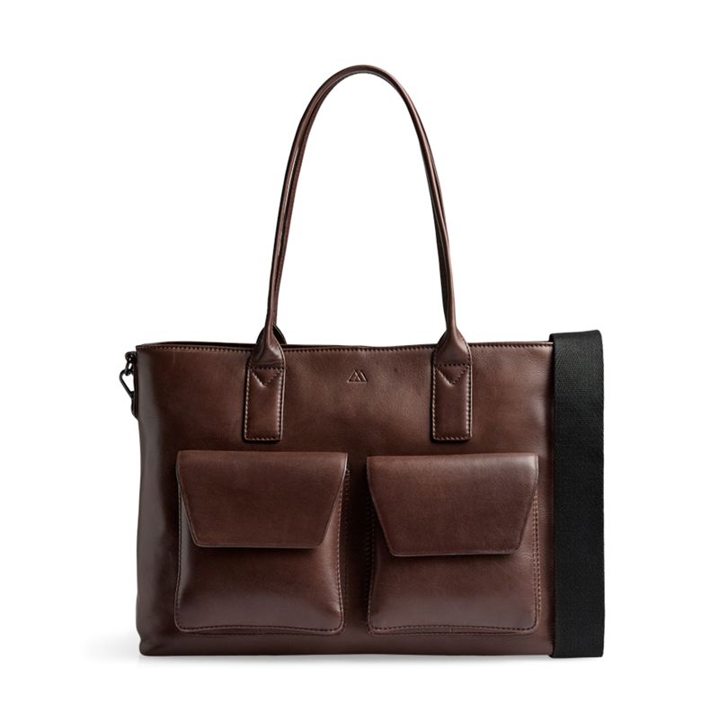 MARKBERG Computertaske Kelseymbg Brun/Sort 14" 5