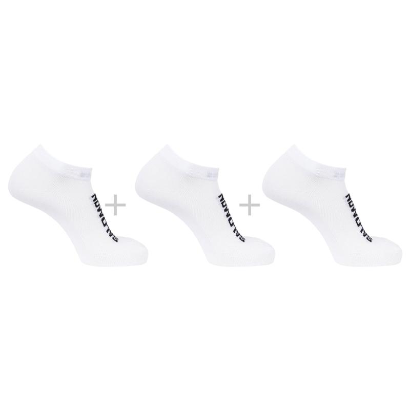 Salomon Strumpor Everyday Lite L 3-pak Vit Str. 42-44