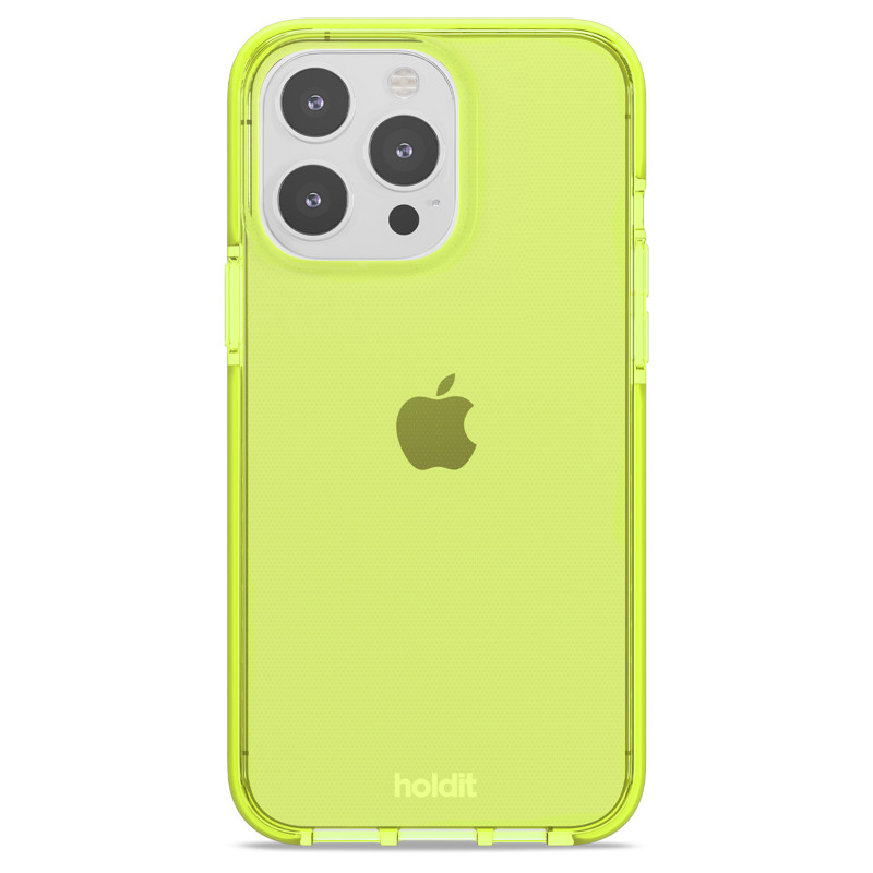 Holdit Mobilcover Seethru Grön iPhone 14 Pro Max 1