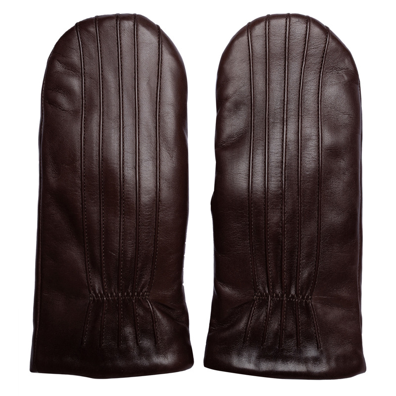 RE:DESIGNED Damhandske Lacy Mitten M. Brun Str S 1