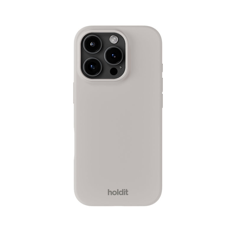 Holdit Mobilcover Wool Gray Grå Iphone 16 Pro 1