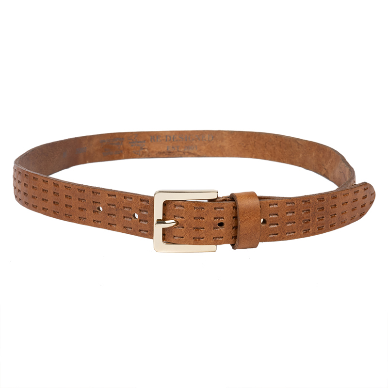 RE:DESIGNED Bælte Elise Cognac 85 Cm 1