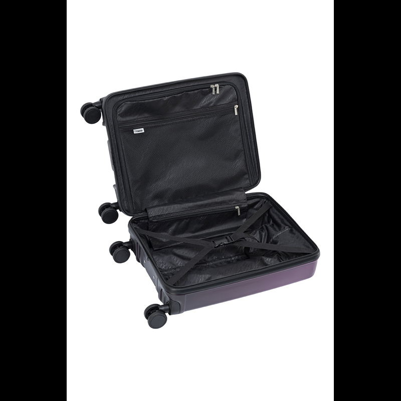 EPIC Kuffert Crate Solids Lilla/sort 55 Cm 5