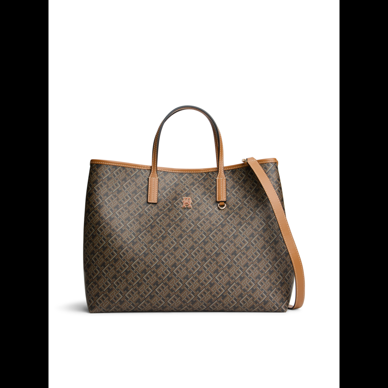 Tommy Hilfiger Håndtaske Satchel Monoplay Sort 1
