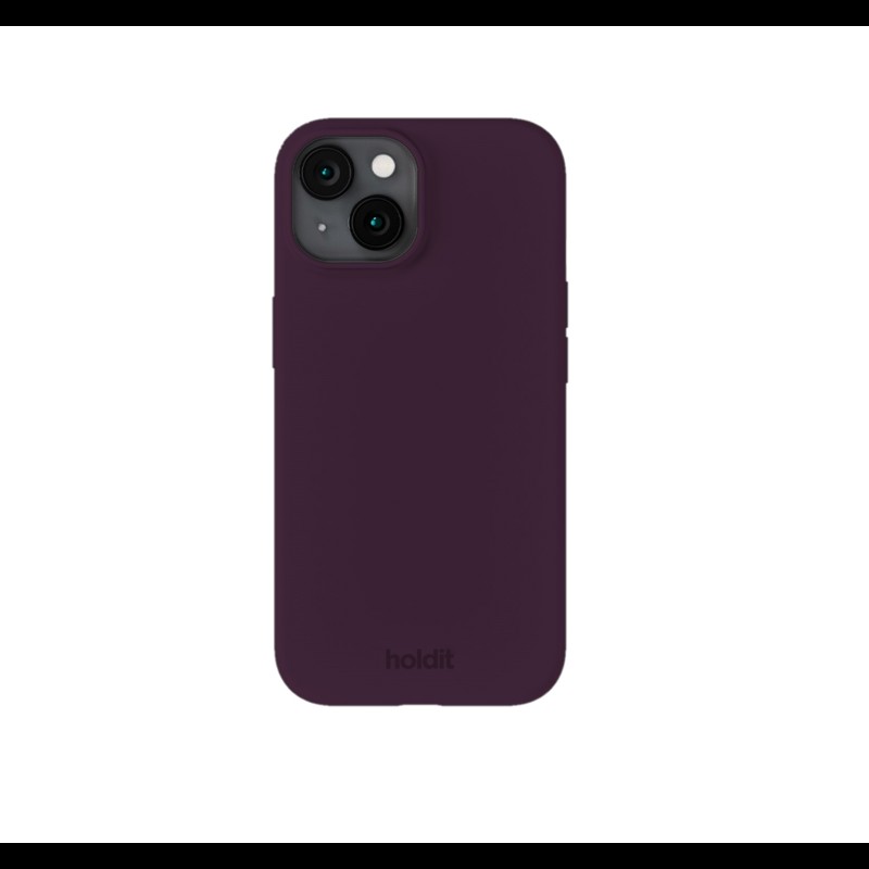 Holdit Mobilfodral Deep Plum Plommon iPhone 13/14 1