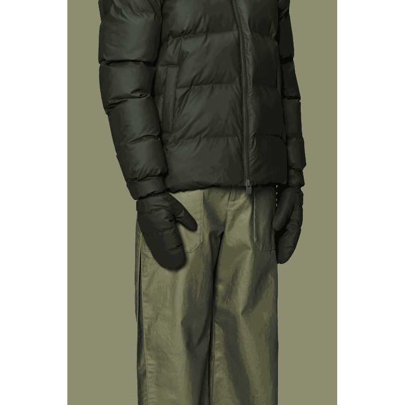 RAINS Luffe Puffer Sort Str S/M 2