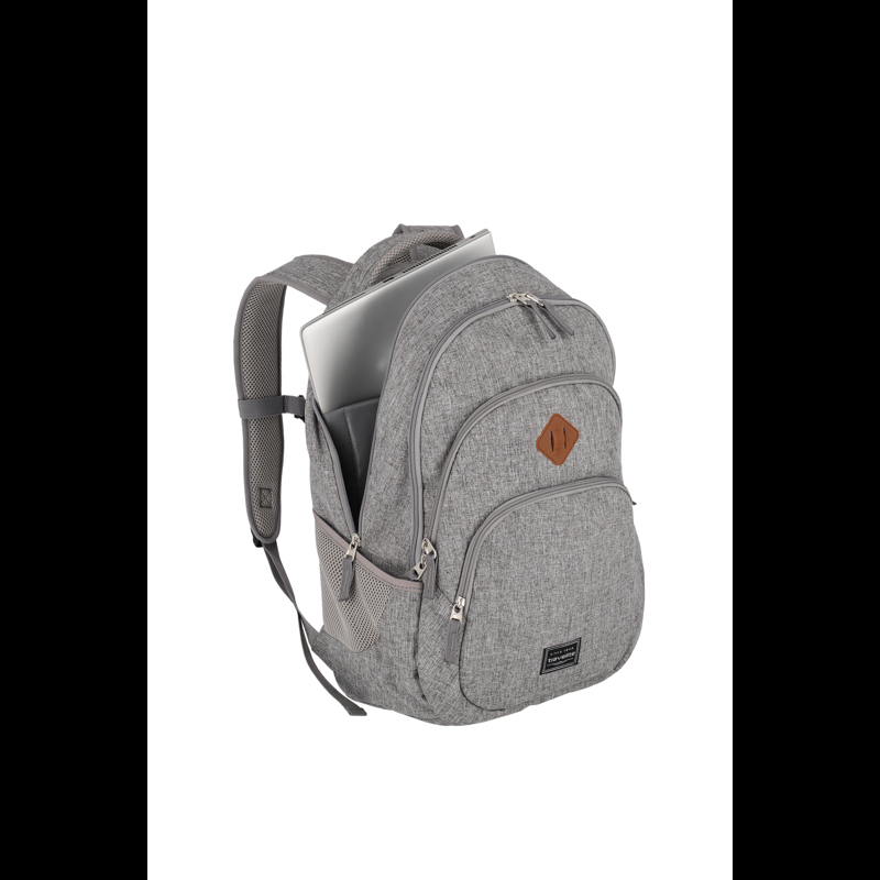 travelite Basics ryggsäck Ljusgrå 15" 5