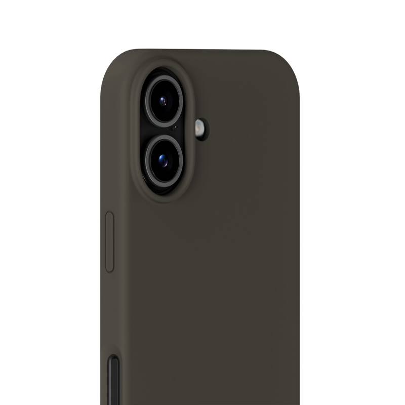 Holdit Mobilcover Charcoal Gråbrun iPhone 17 4