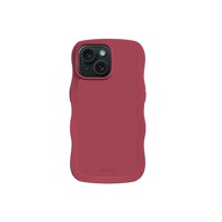 Holdit Mobilcover Wavy Rød iPhone 13/14/15 1