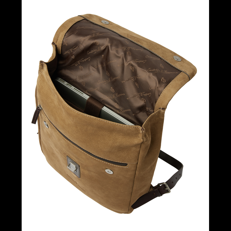 Castelijn & Beerens Ryggsäck Taupe 15" 7