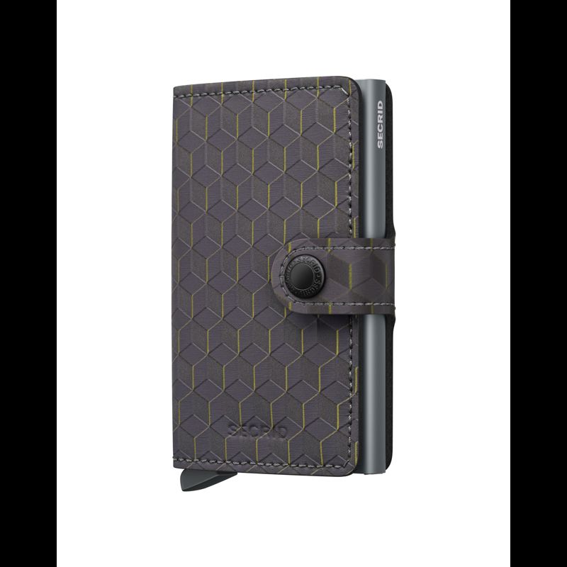 Secrid Korthållare Mini Wallet Grå/gul 1