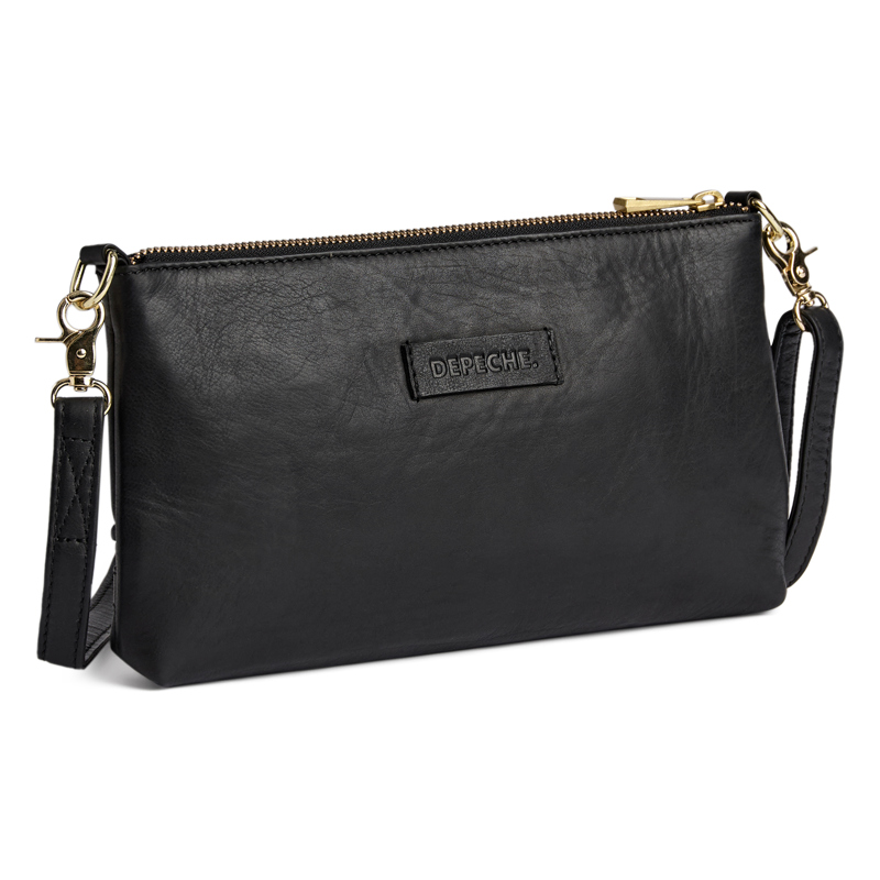 Depeche Clutch Golden Chic Svart 2
