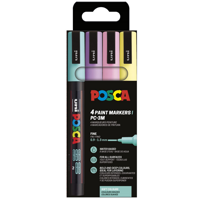 POSCA Tusser POSCA PC-3M 4-sæt Multi