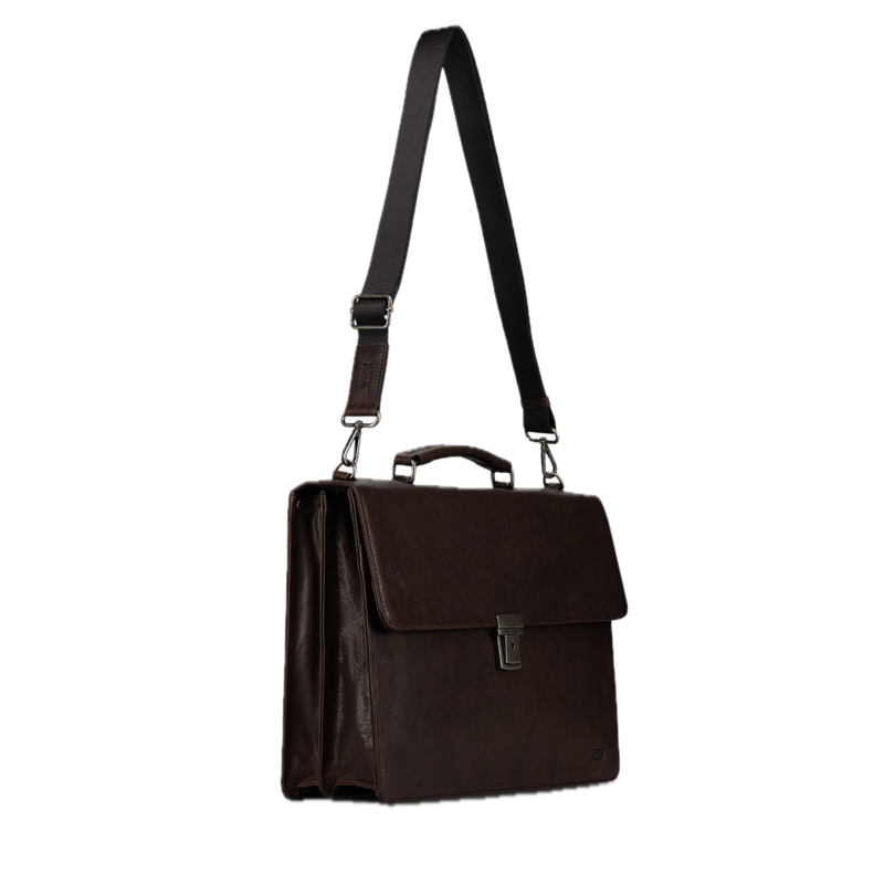 Jost Computertaske Glasgow 2 rum Brun 13" 5