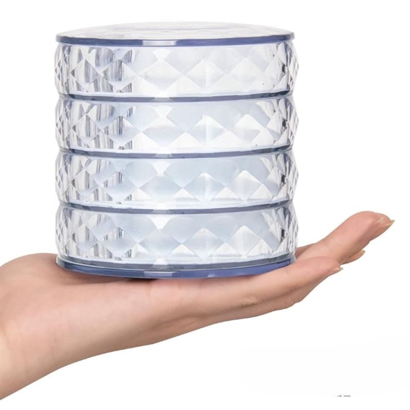 UNIQ Smykke Organizer Roterende Transparent 2
