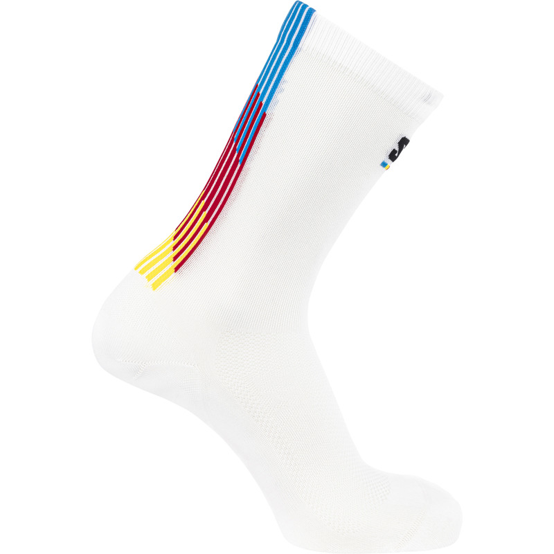 Salomon Løbestrømpe Pulse Race Hvid Str. 45-47