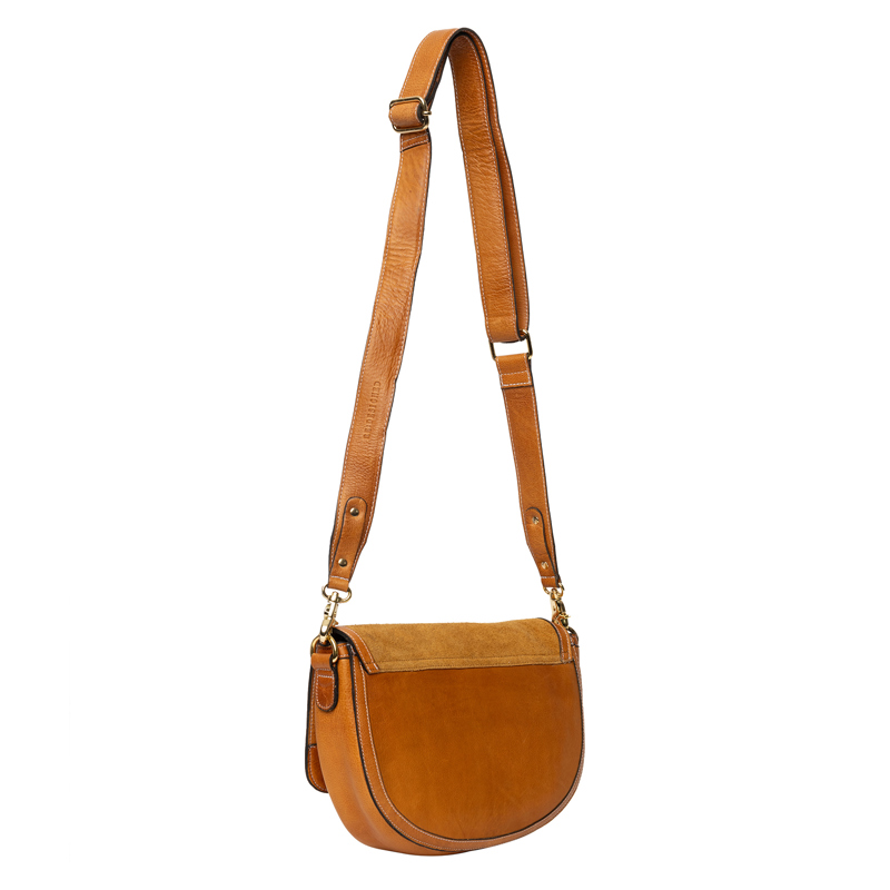 RE:DESIGNED Crossbody Lima Small Cognac/brun 5