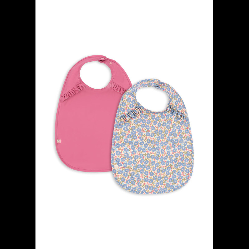 Konges Sløjd Haklapp 2-Pack Fleur/Rose Rosa 1