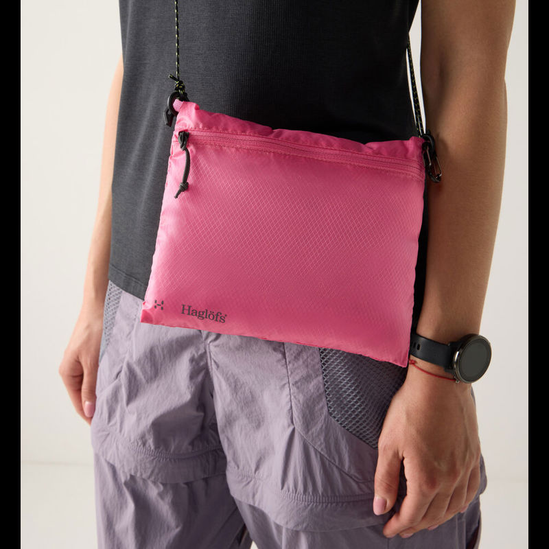 Haglöfs Skuldertaske Flat Accesory Pink 2