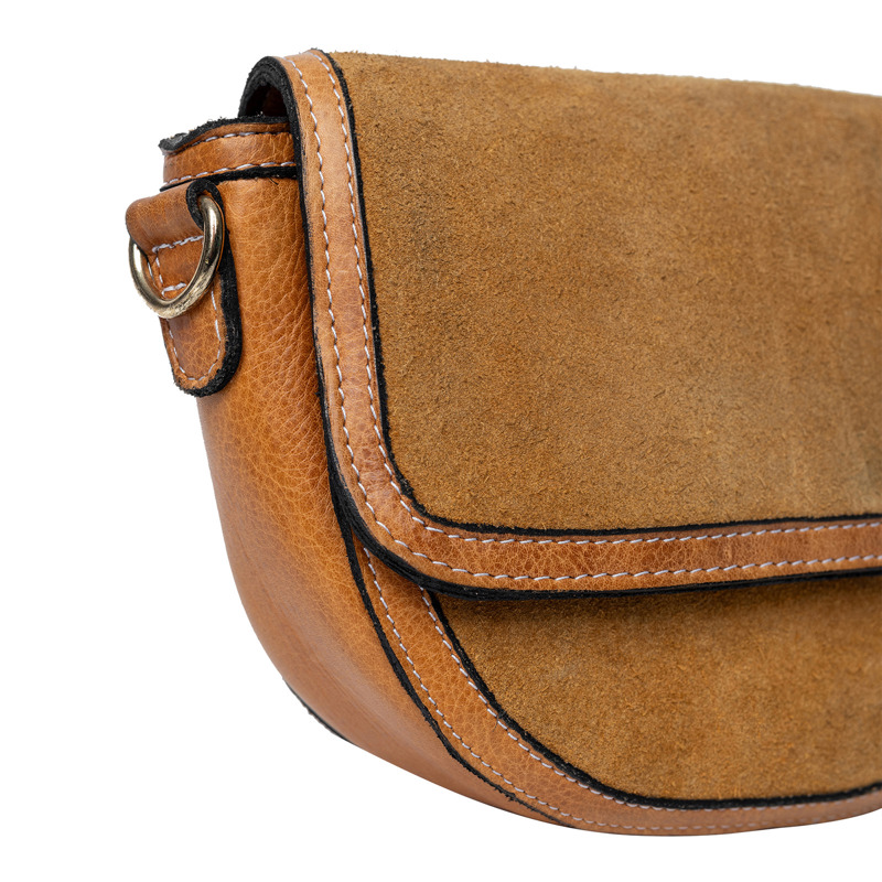 RE:DESIGNED Crossbody Lima Small Cognac/brun 4