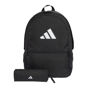 Adidas Originals Skolryggsäck med pennfodral Svartvitt