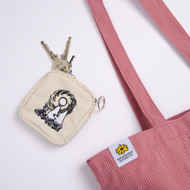 Nordic Buddies Mumin fyrkanting börs - MOOMIN Beige 2