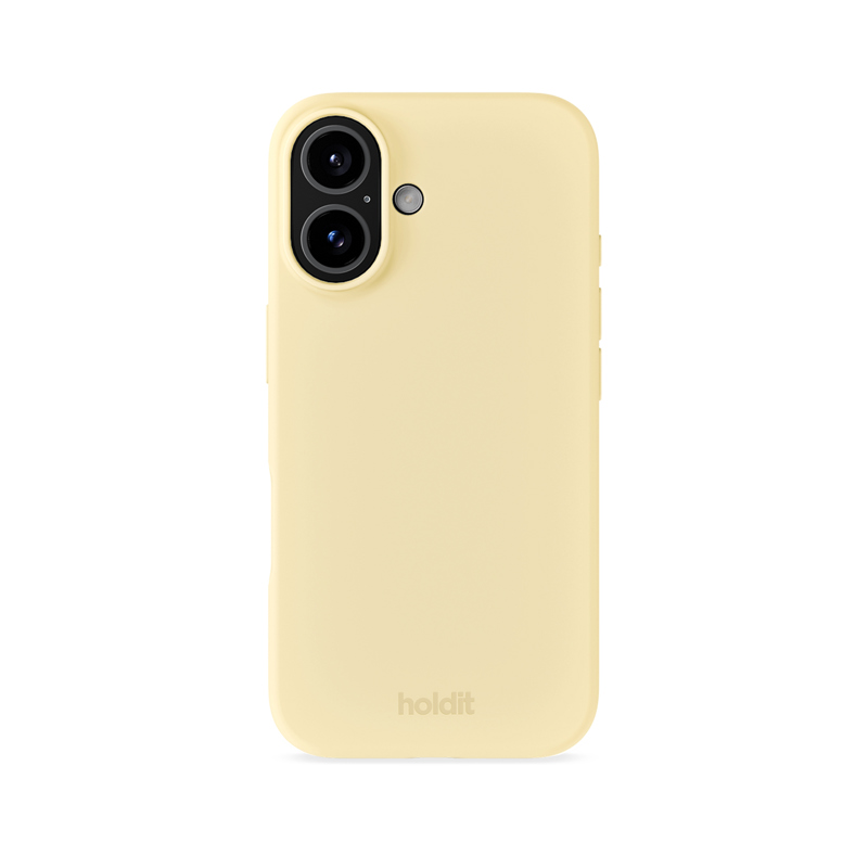 Holdit Mobilfodral Butter Yellow Ljusgul Iphone 16 1