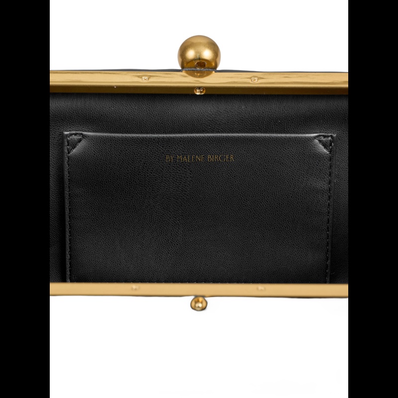By Malene Birger Clutch Ellon Nappa Svart 3