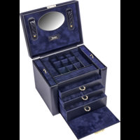 Sacher Smykkeskrin L Navy 1