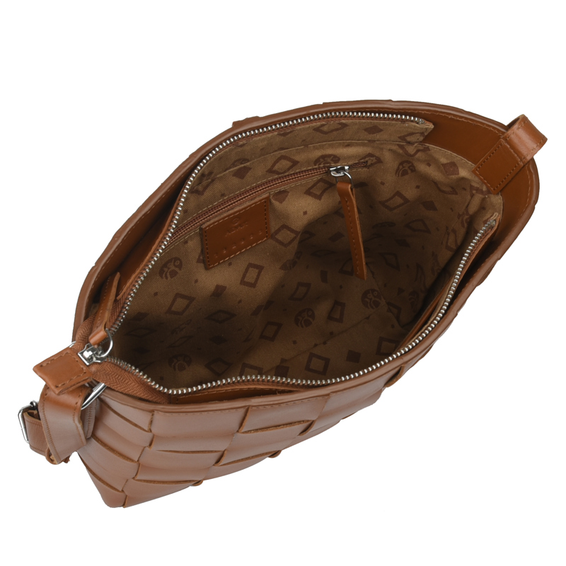 Adax Skuldertaske Marthe Limona Cognac 3