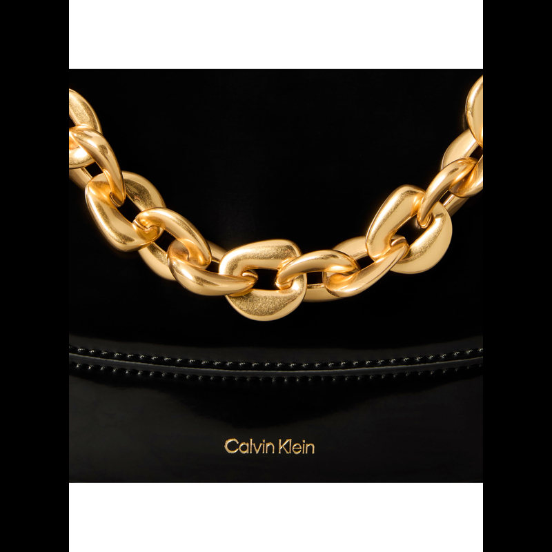 Calvin Klein Skuldertaske Engraved Linked Sort 5