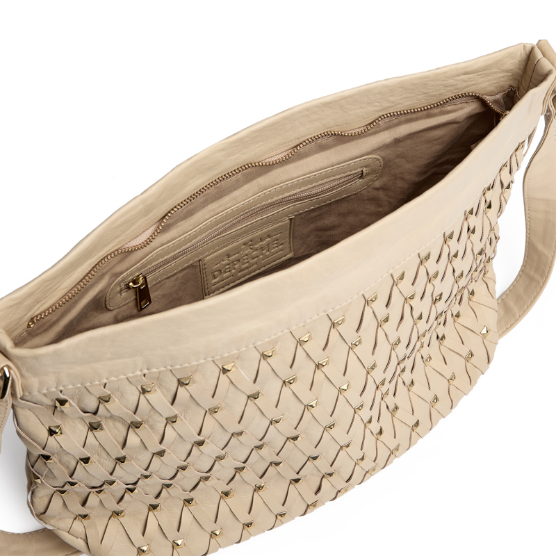 Depeche Skuldertaske Sand 3